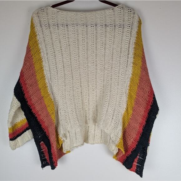 Anthropology By Together oversized open knit sweater medium - Picture 5 of 8